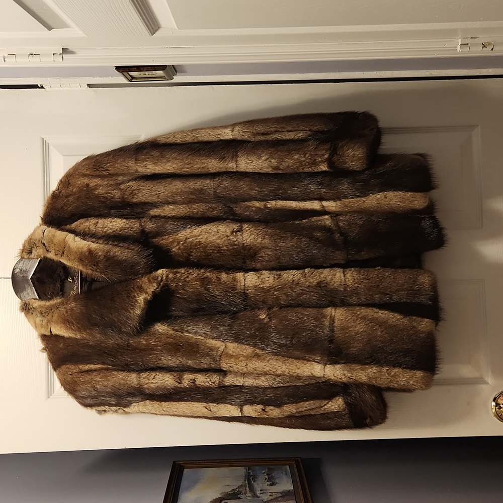 Flemington Furs vintage Muskrat fur jacket